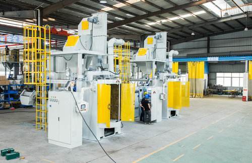 旋轉(zhuǎn)臺式齒輪拋丸強(qiáng)化機(jī)